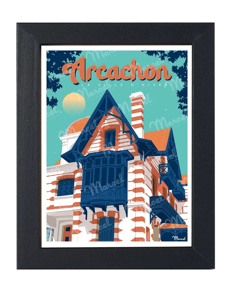 Carte Postale ARCACHON "La ville d'hiver"