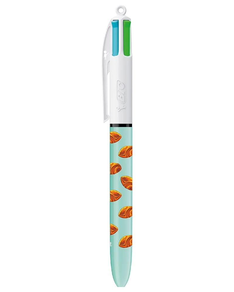 Stylo BIC "Chocolatine" ou "Pain au Chocolat"