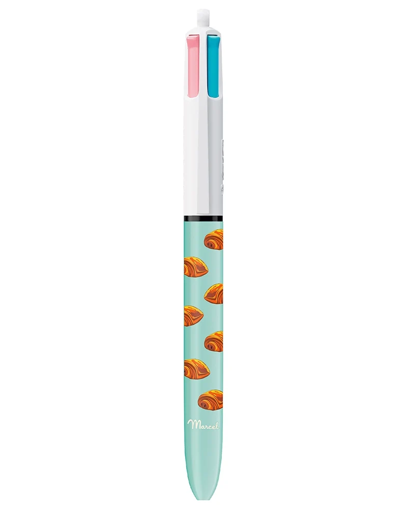 Stylo BIC "Chocolatine" ou "Pain au Chocolat"