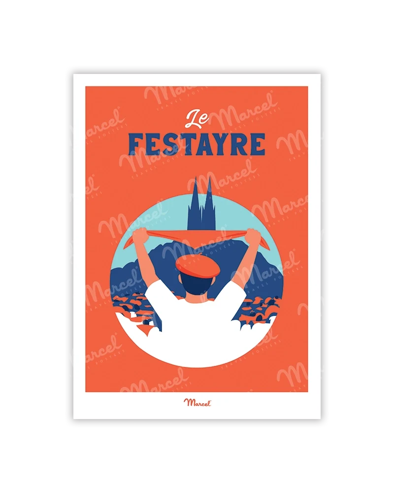 Carte Postale Travel Color PAYS BASQUE "Le Festayre"