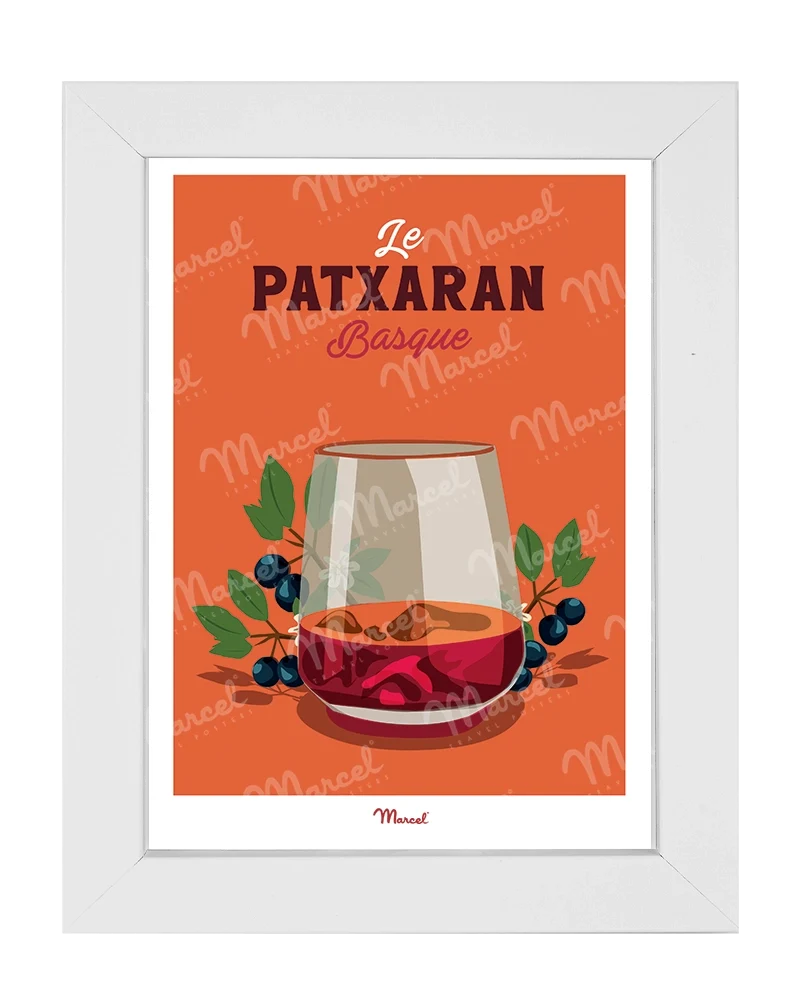 Carte Postale Travel Color PAYS BASQUE "Patxaran Basque"