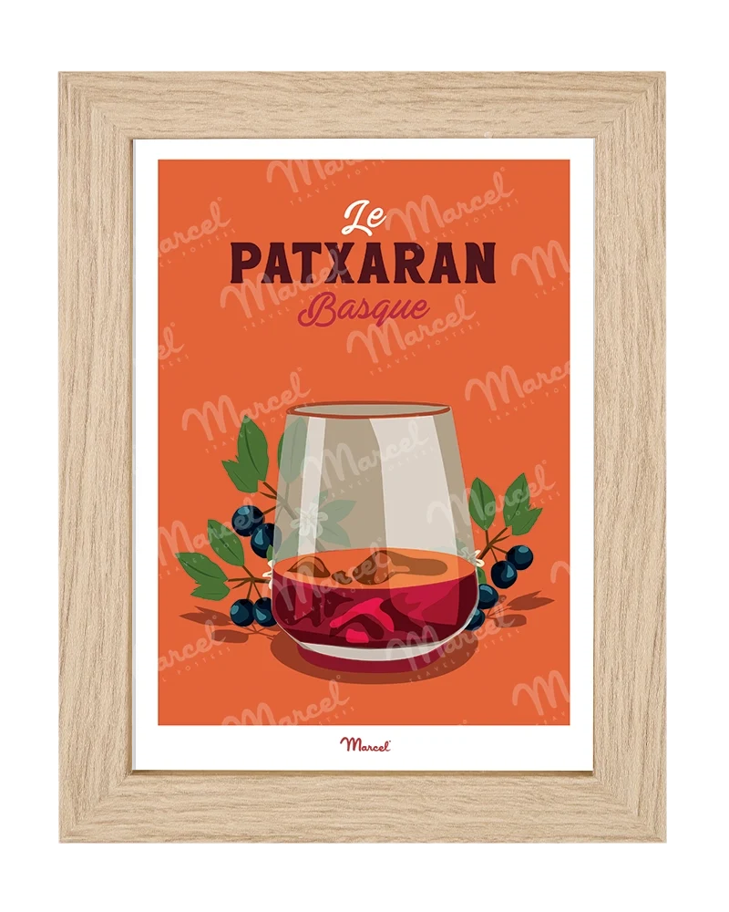 Carte Postale Travel Color PAYS BASQUE "Patxaran Basque"