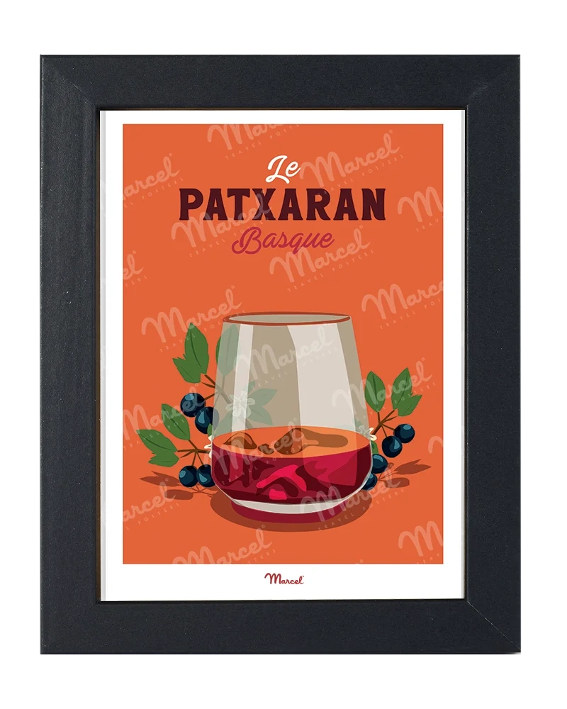Carte Postale Travel Color PAYS BASQUE "Patxaran Basque"