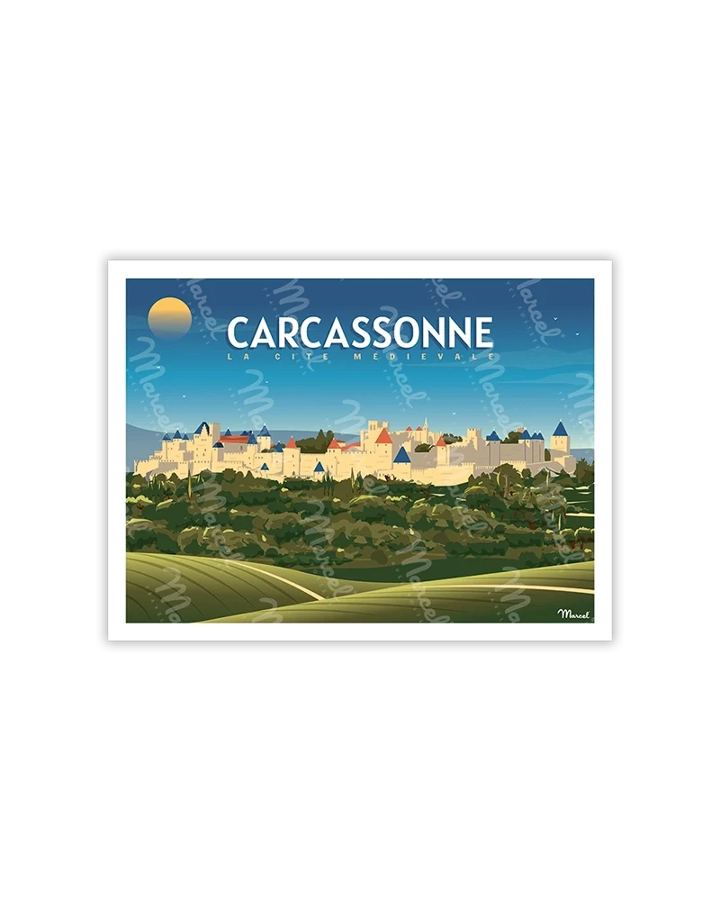 Carte Postale CARCASSONNE