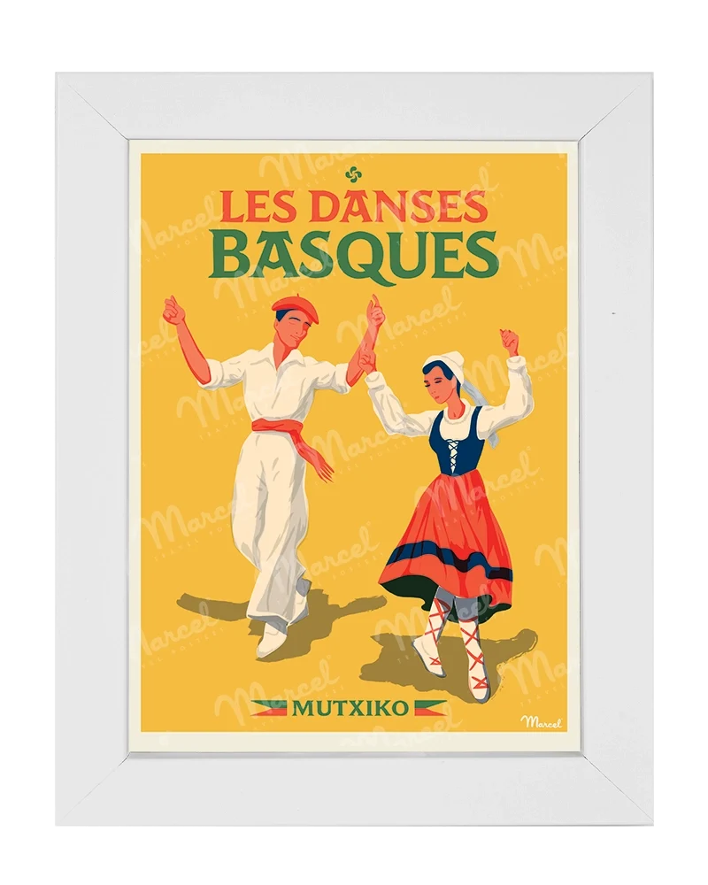 Carte Postale PAYS BASQUE "Les Danses Basques"