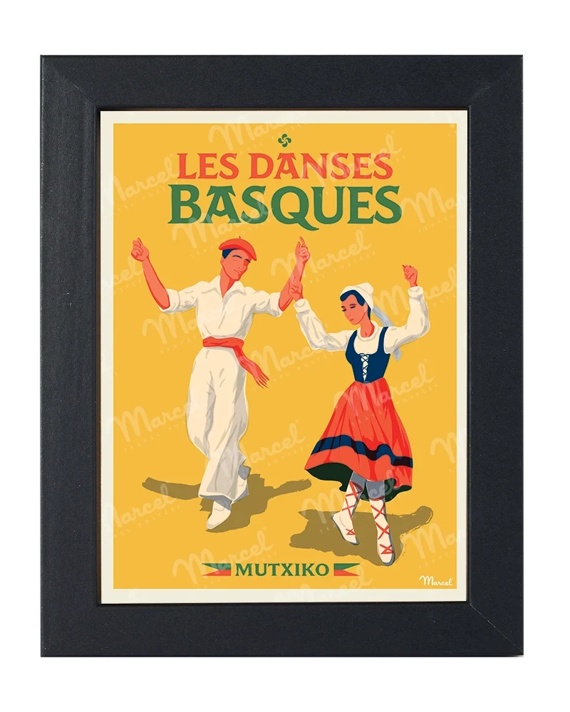 Carte Postale PAYS BASQUE "Les Danses Basques"