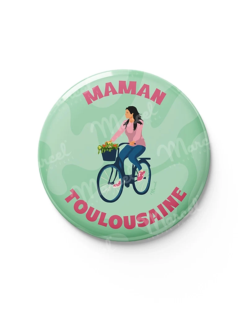 Magnet TOULOUSE "Maman"