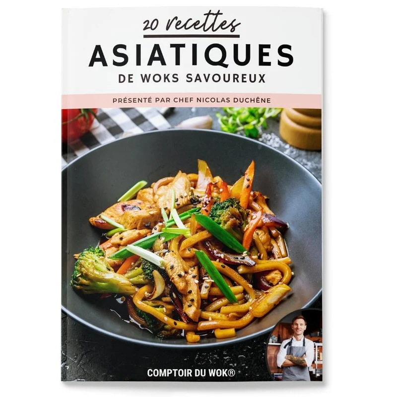 Livre Digital 20 Recettes Asiatiques de Woks