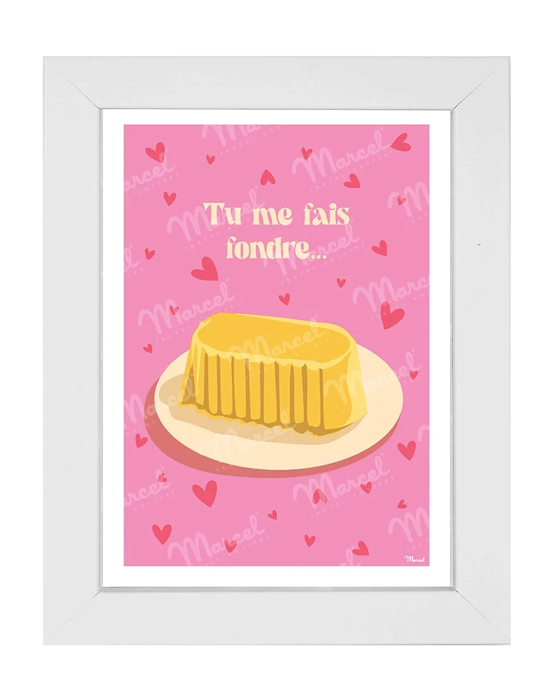 Carte Postale AMOUR "Beurre"