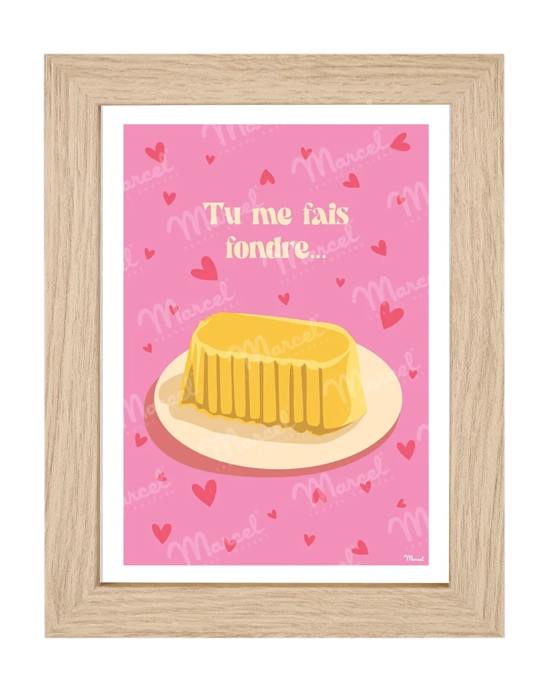Carte Postale AMOUR "Beurre"