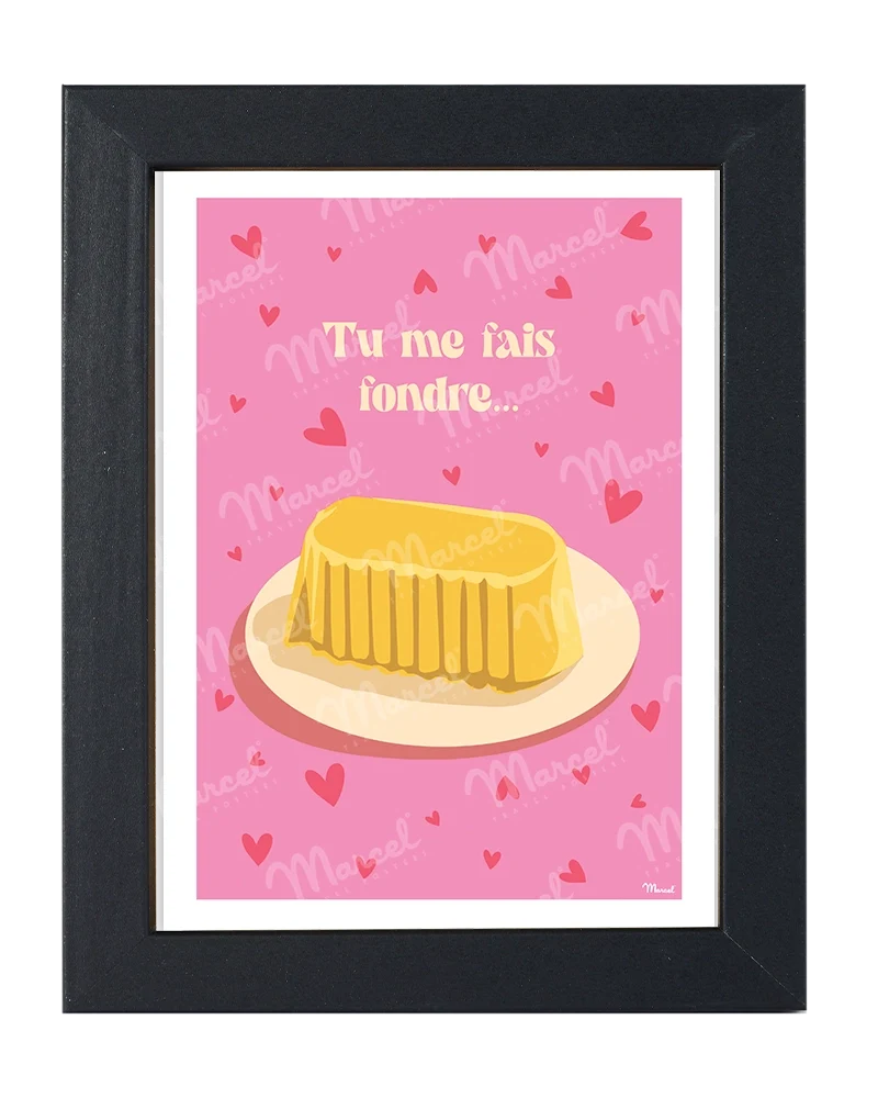 Carte Postale AMOUR "Beurre"