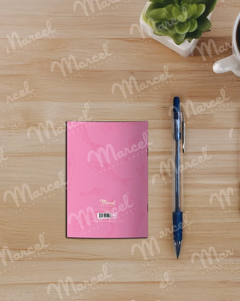 Carnet de Notes A6 48 pages Amour "Sardines"