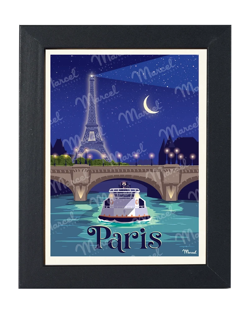 Carte Postale PARIS "Balade sur la Seine"