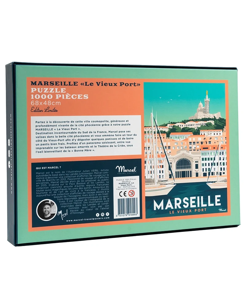 Puzzle MARSEILLE "Le Vieux Port"