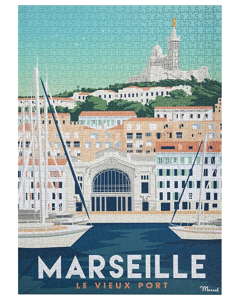 Puzzle MARSEILLE "Le Vieux Port"