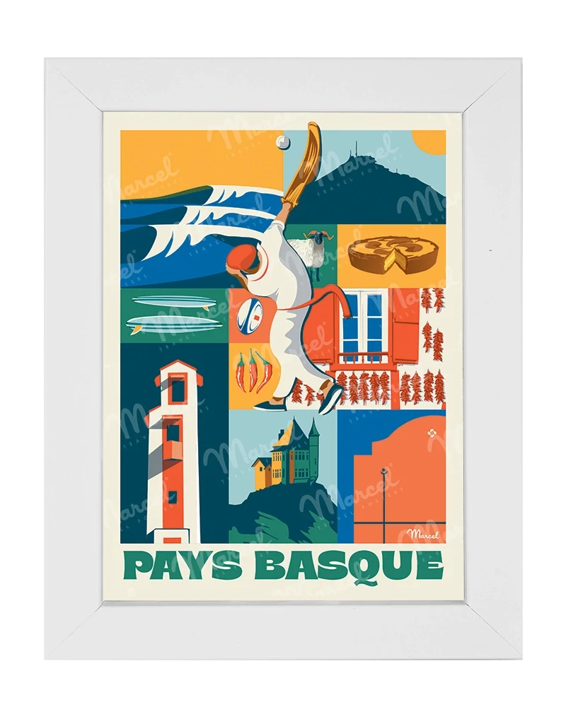 Carte Postale City Color PAYS BASQUE
