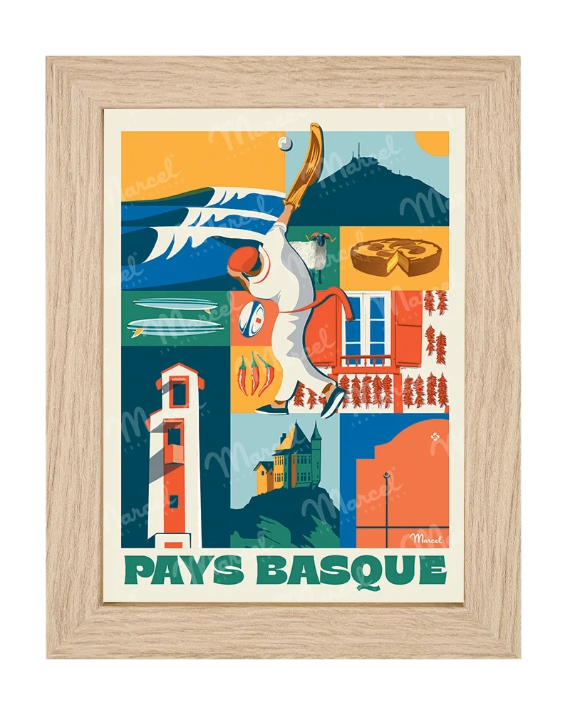 Carte Postale City Color PAYS BASQUE