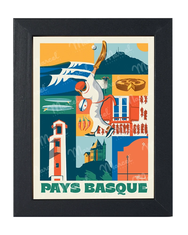 Carte Postale City Color PAYS BASQUE