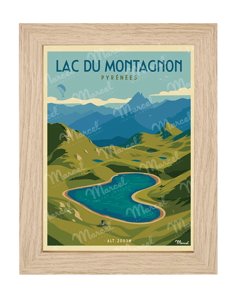 Carte Postale "Lac du Montagnon"