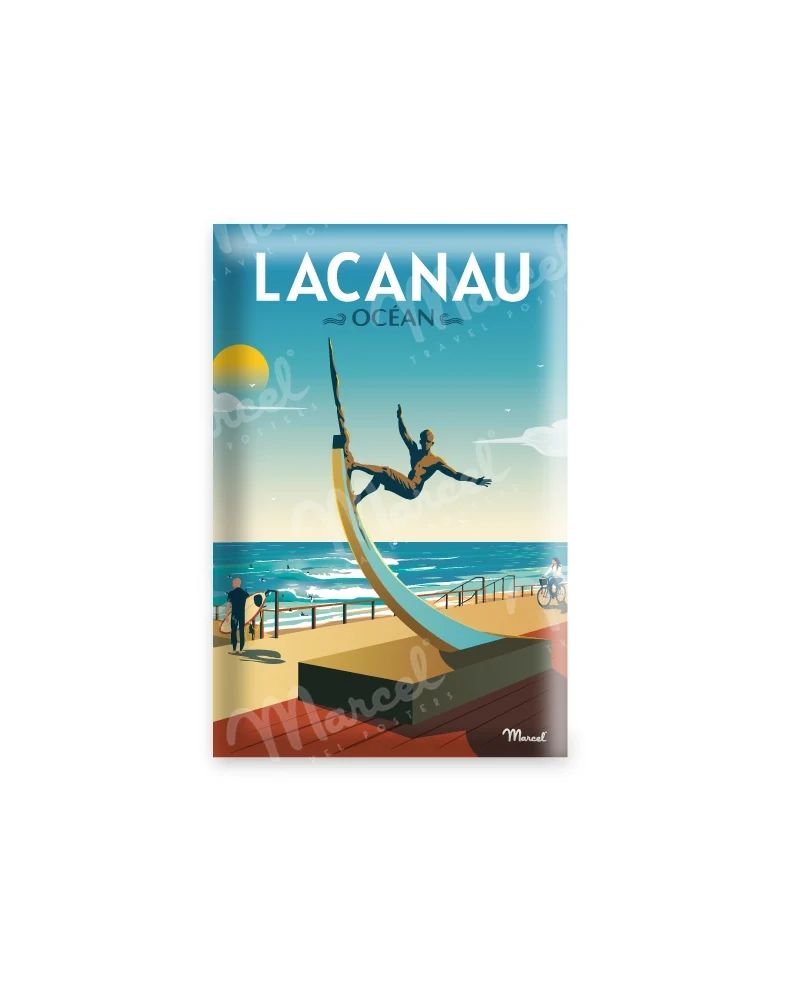 Magnet LACANAU "La Vague"