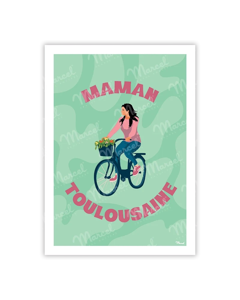 Carte Postale TOULOUSE "Maman"