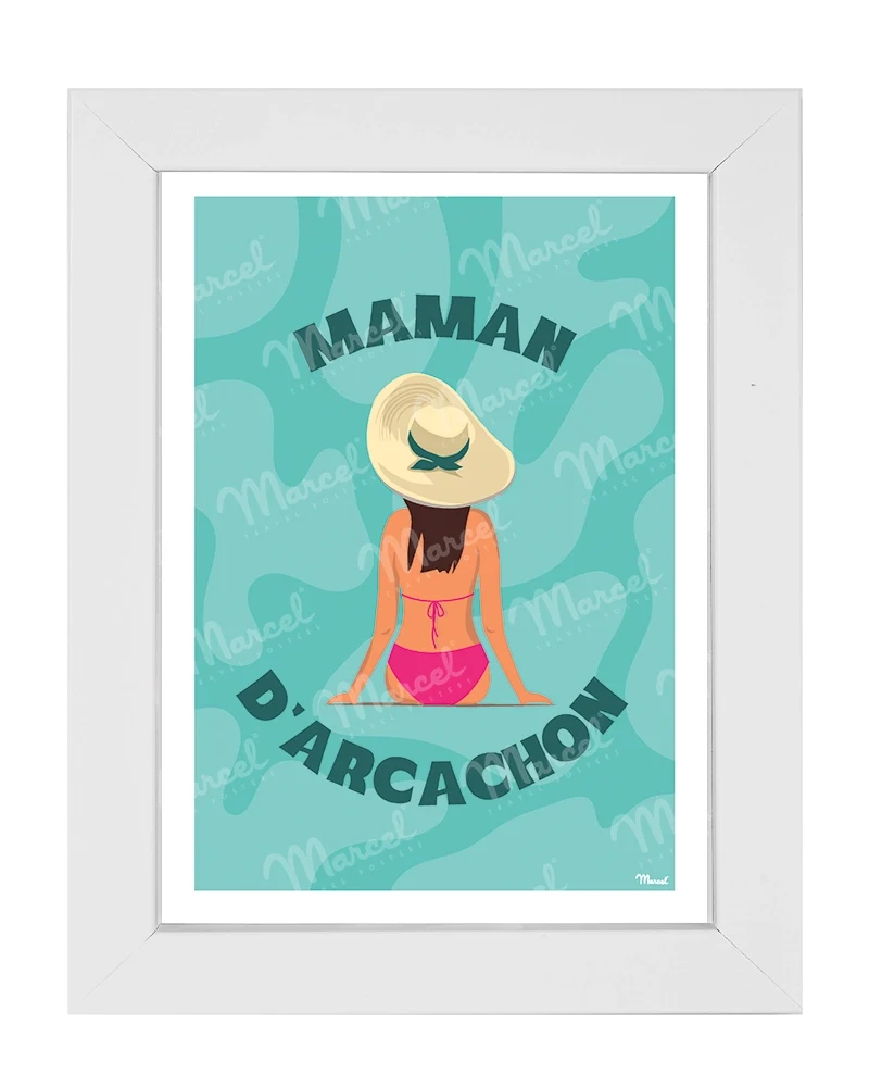 Carte Postale ARCACHON "Maman"