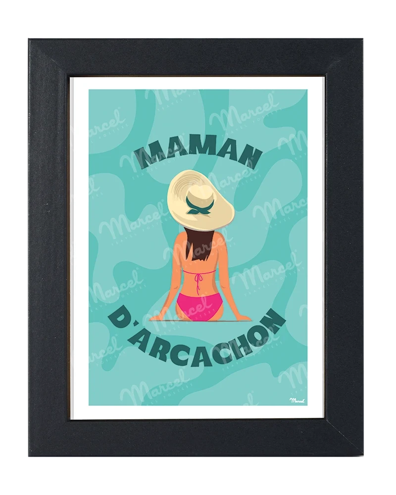 Carte Postale ARCACHON "Maman"
