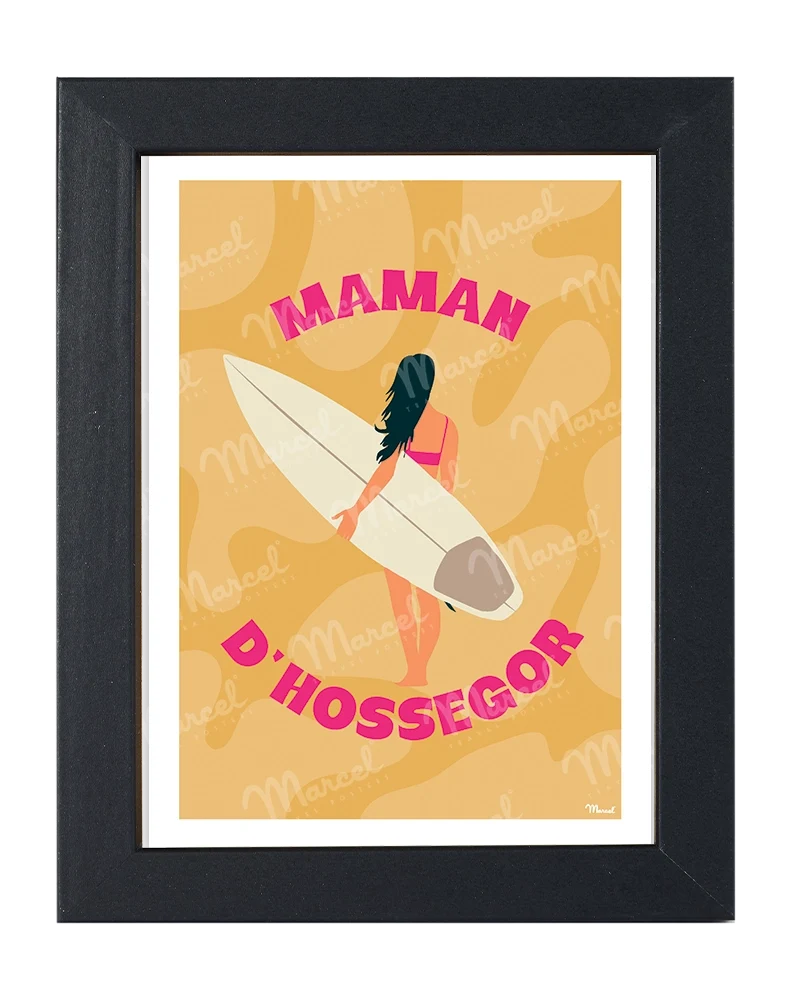 Carte Postale HOSSEGOR "Maman"