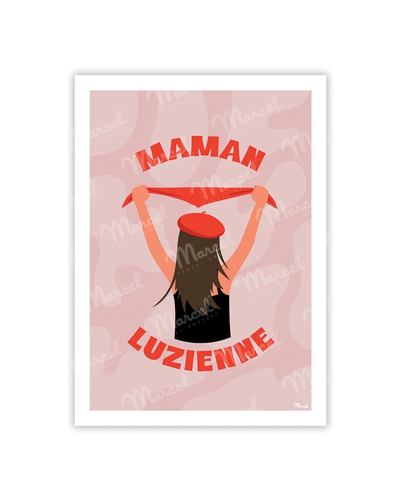 Carte Postale SAINT-JEAN-DE-LUZ "Maman"