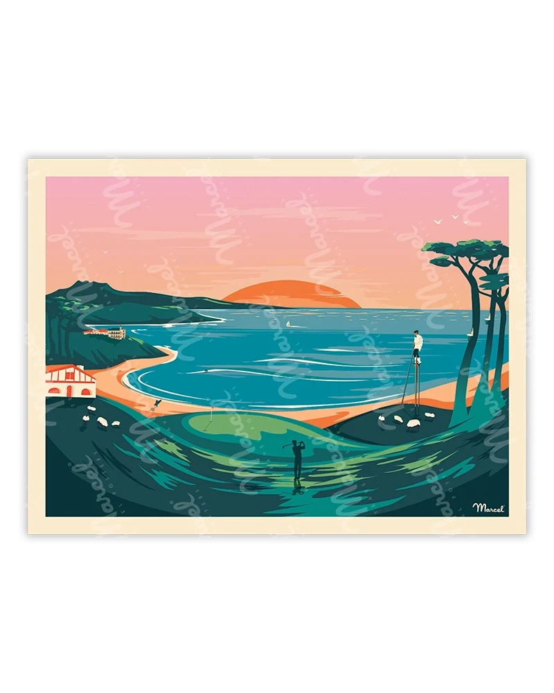 Affiche LANDES & PAYS BASQUE
