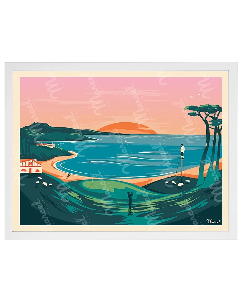 Affiche LANDES & PAYS BASQUE