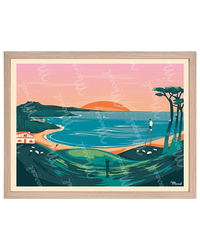 Affiche LANDES & PAYS BASQUE