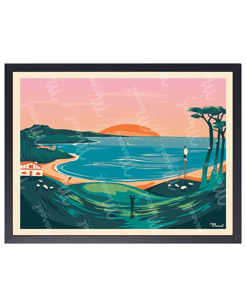 Affiche LANDES & PAYS BASQUE