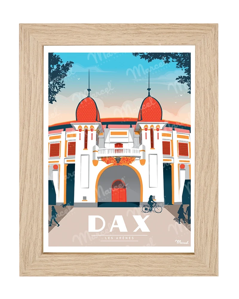 Carte Postale DAX "Les Arènes"