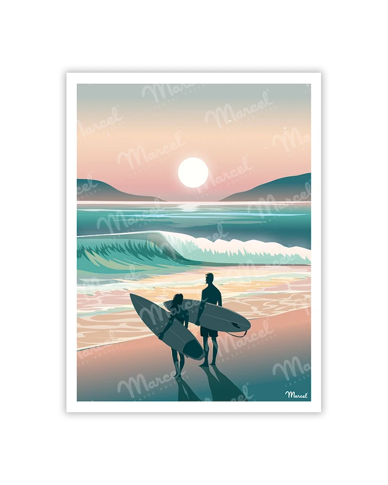 Carte Postale "Sunset Lover"