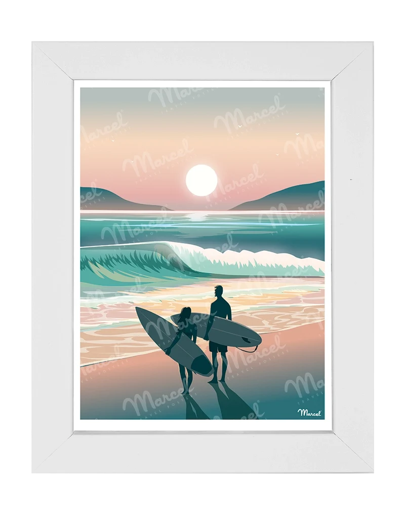 Carte Postale "Sunset Lover"