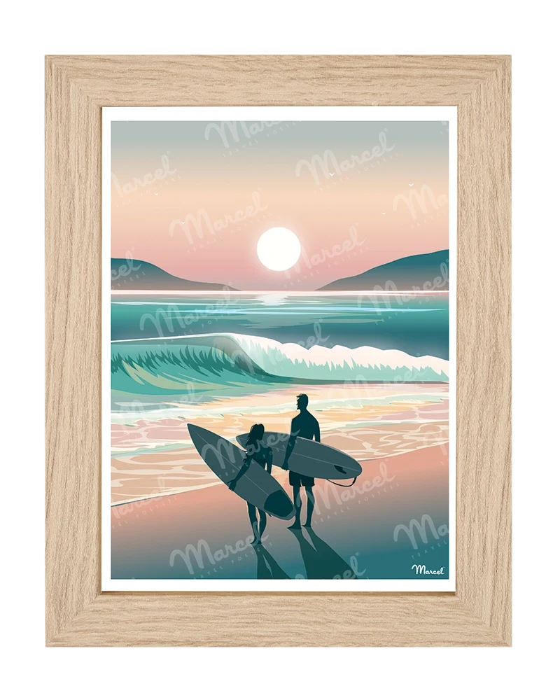 Carte Postale "Sunset Lover"