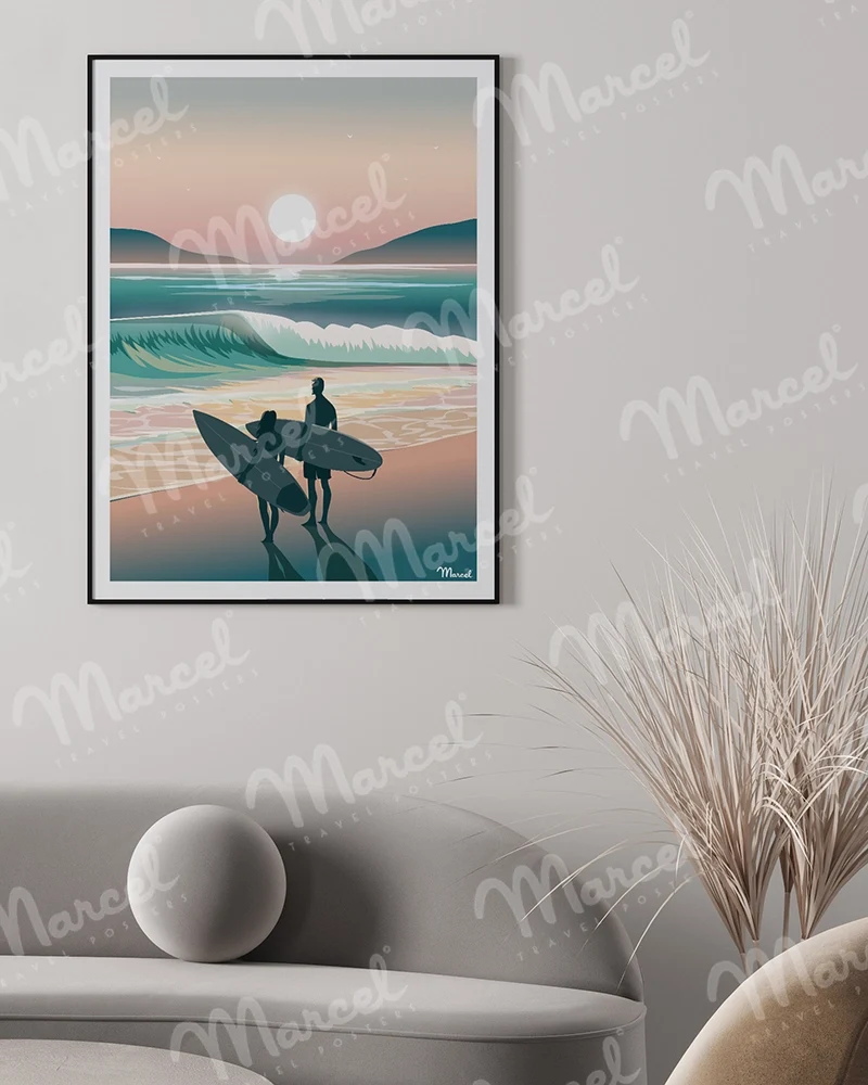 Affiche "Sunset Lover"