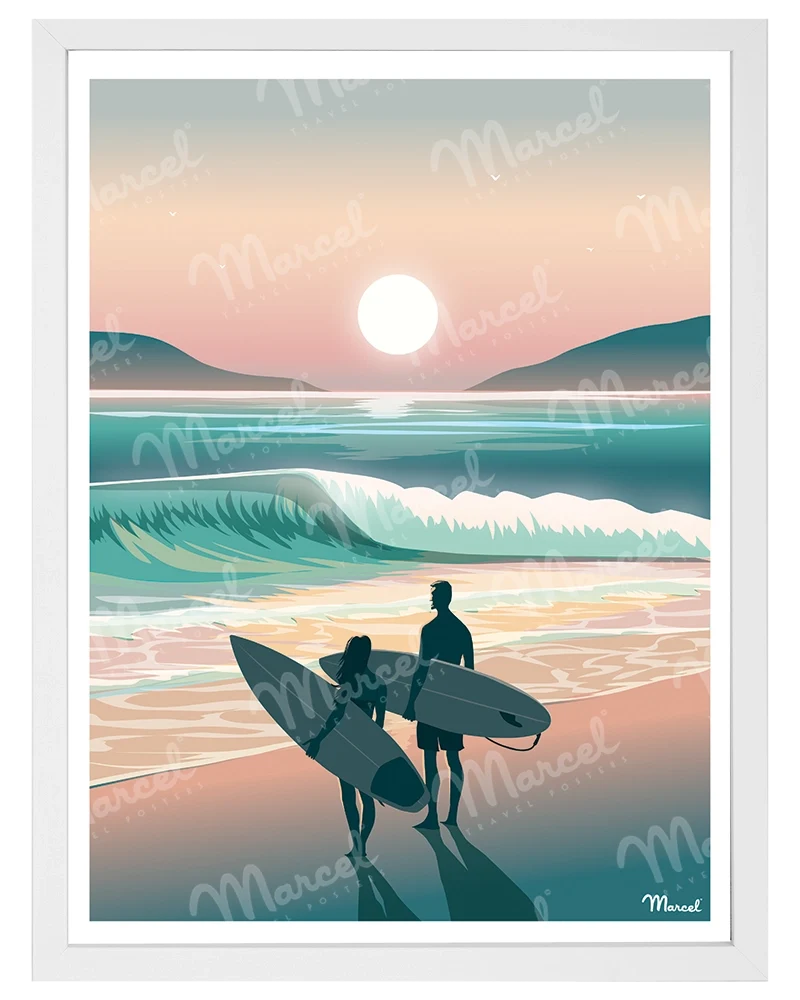 Affiche "Sunset Lover"