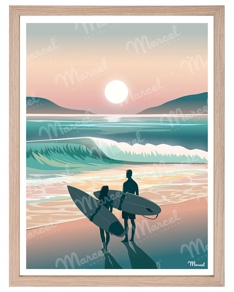 Affiche "Sunset Lover"