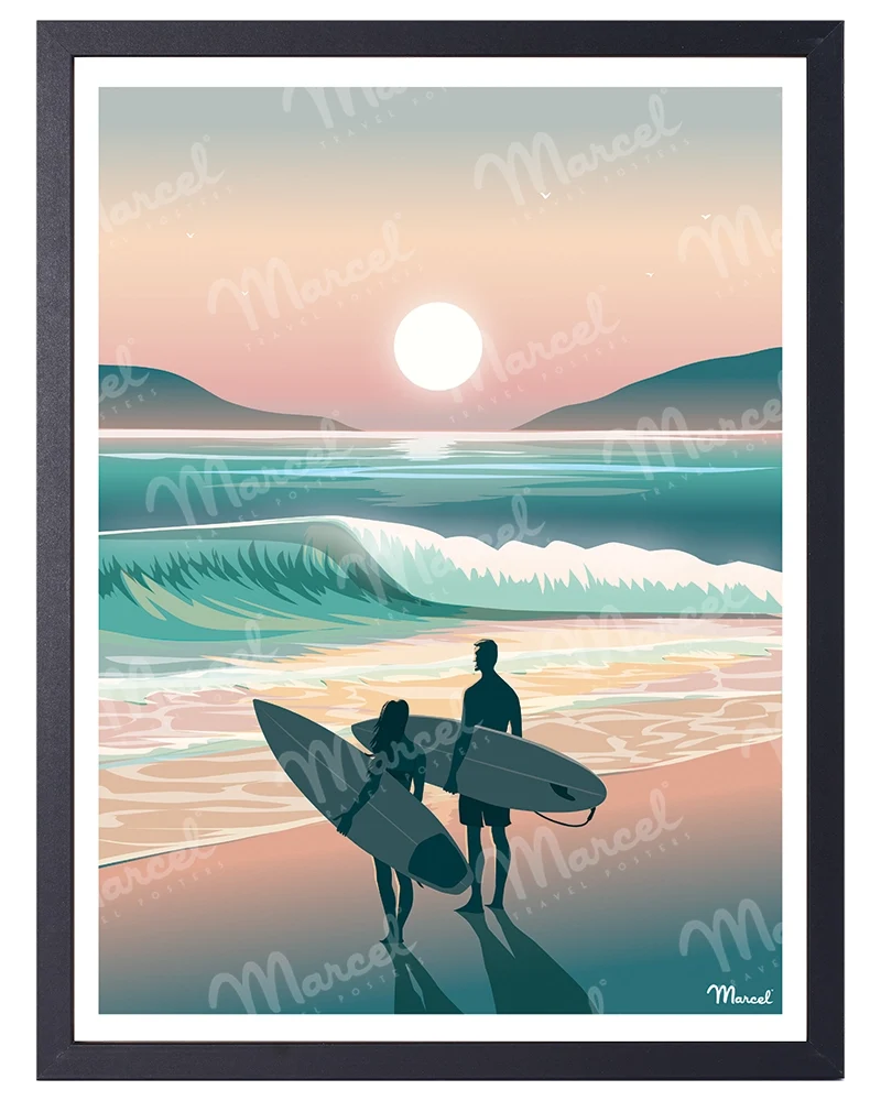 Affiche "Sunset Lover"