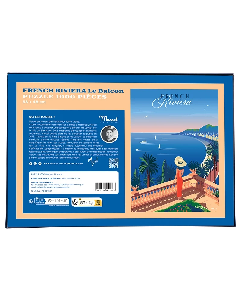Puzzle FRENCH RIVIERA "Le Balcon"