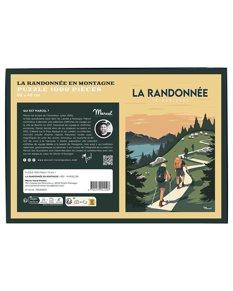 Puzzle "Randonnée en montagne"