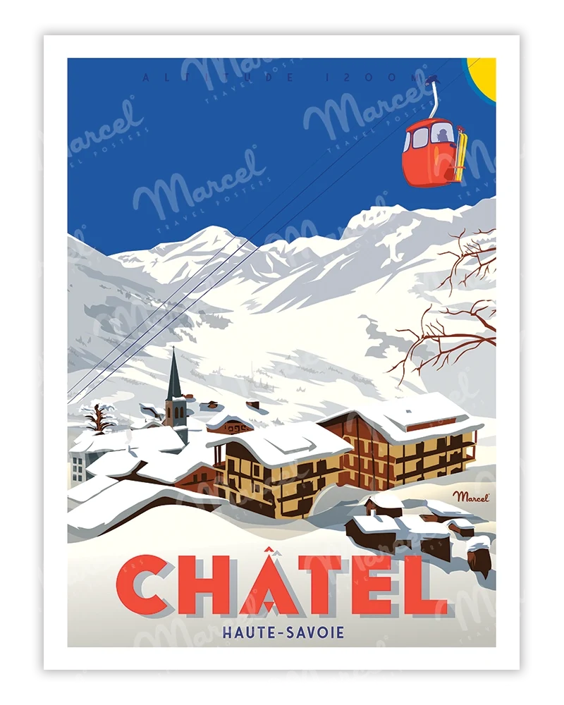 Affiche CHÂTEL