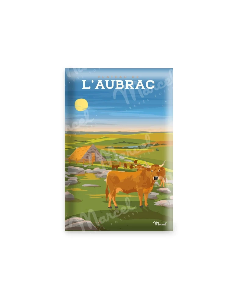 Magnet Le Plateau d'AUBRAC