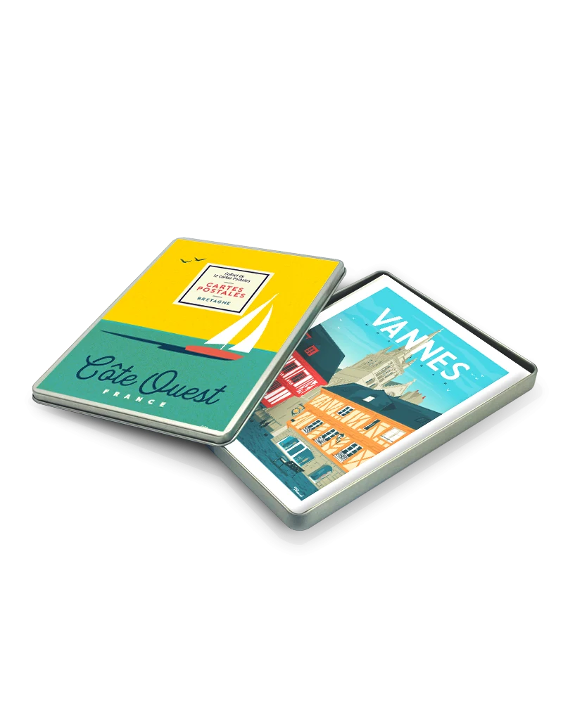 Coffret Cartes Postales BRETAGNE