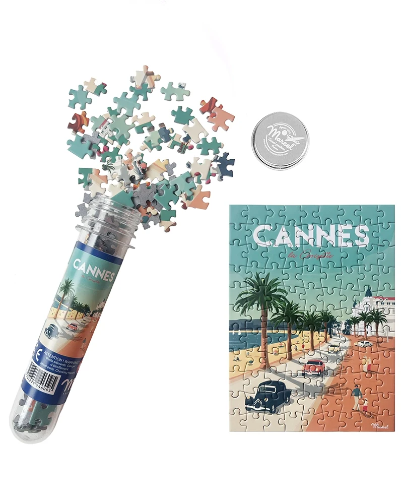 Mini-Puzzle CANNES "La Croisette"