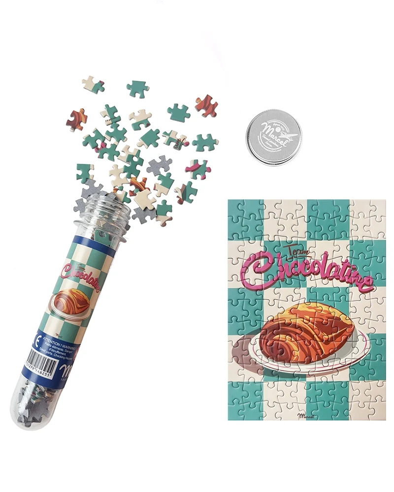 Mini-Puzzle "Team Chocolatine"