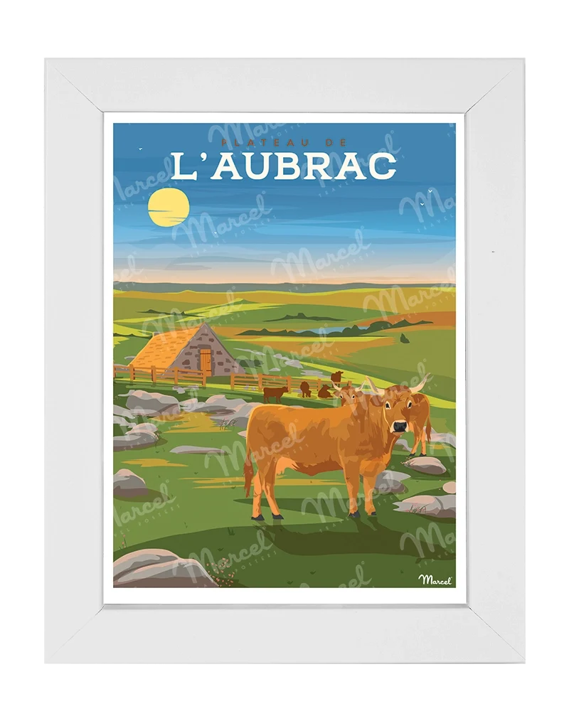 Carte Postale Le Plateau d'AUBRAC
