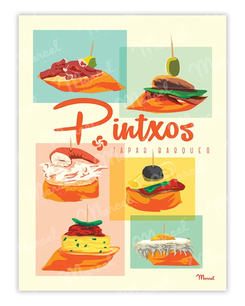 Affiche "Pintxos"